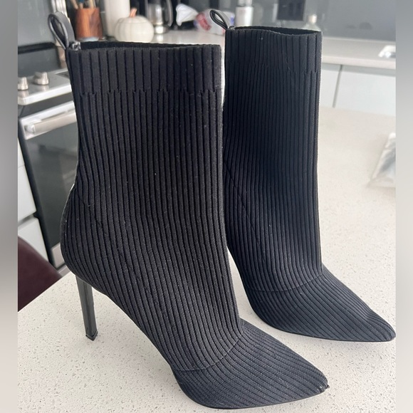 Steve Madden Sock Boots - Picture 1 of 5